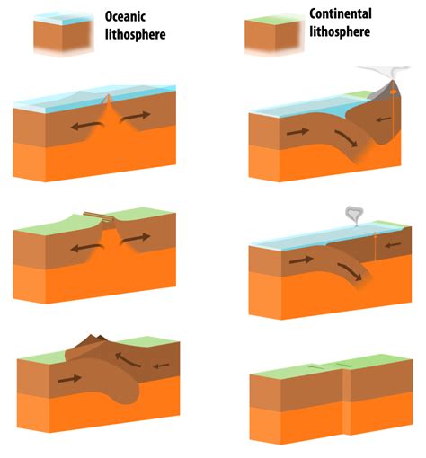 Different Plate Tectonics