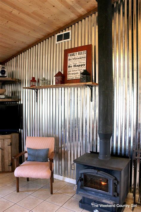 How To Creatively Use Corrugated Metal Panels In Home-Related Projects