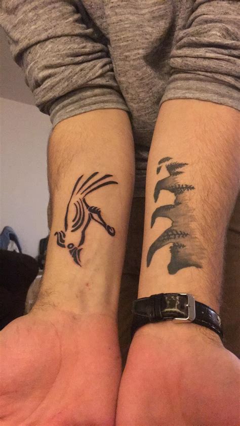 First 2 forearm tattoos. Simple but awesome. : r/tattoo