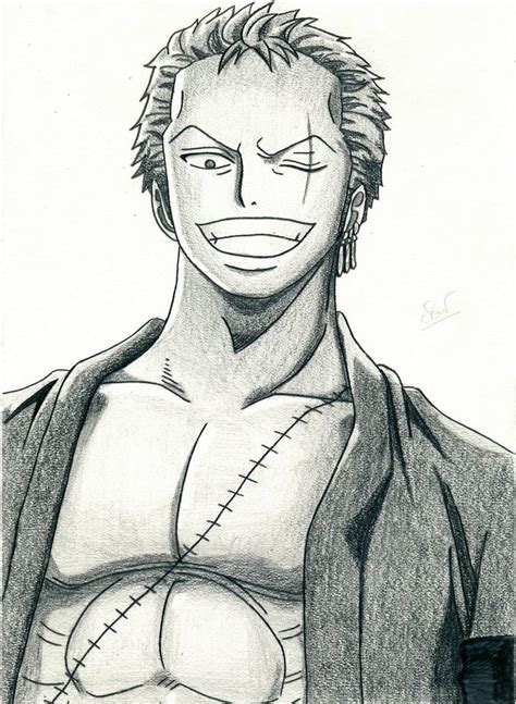 roronoa zoro in 2024 | Naruto sketch drawing, Anime drawing books, Zoro ...