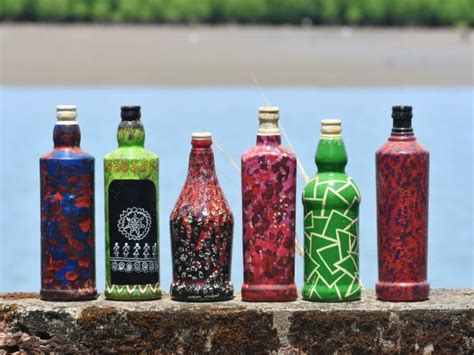 Glass Bottles Art - Art In A Bottle