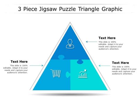 3 Piece Jigsaw Puzzle Triangle Graphic | PowerPoint Slide Clipart ...