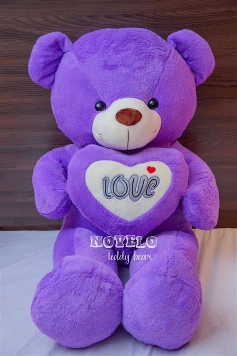 Cute heart shaped “iloveyou” teddy bear – Novelo Concept