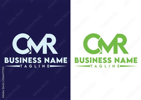 Letter CMR logo design vector template, CMR logo Stock Vector | Adobe Stock