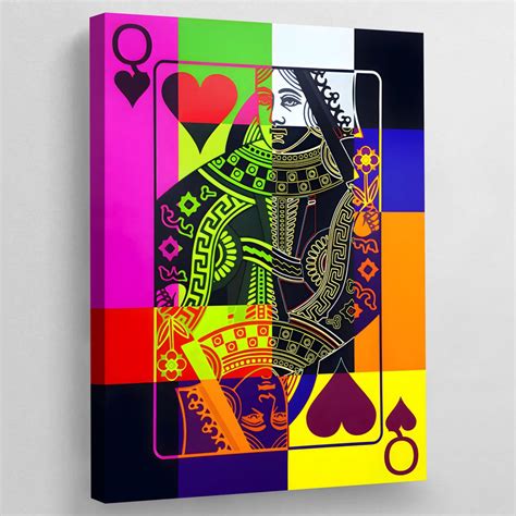 Queen Of Hearts Art | The Trendy Art