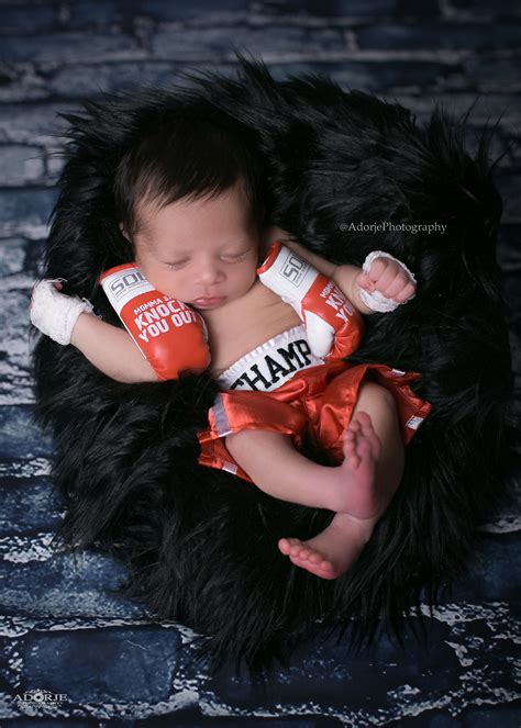 Baby Newborn Boxing set Gloves and shorts personalized | Etsy