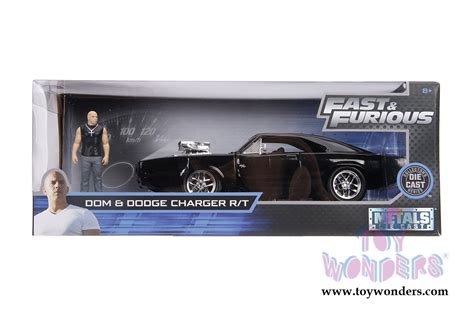 Jada Toys Fast & Furious - 1970 Dom's Dodge Charger R/T with Doms Die ...