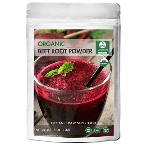 Naturevibe Botanicals Organic Beet Root Powder (1 lb) - Walmart.com ...