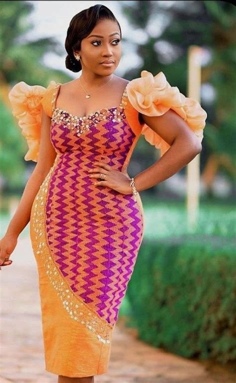 10+ Modest Kente Style Inspiration. - Zanaposh | Kente styles, Kente ...