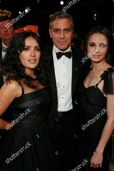 SALMA HAYEK GEORGE CLOONEY MIA MAESTRO Editorial Stock Photo - Stock ...