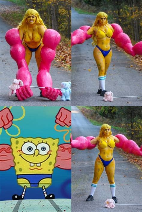 Sponge Bob cosplay in 2023 | Spongebob halloween, Spongebob, Spongebob ...