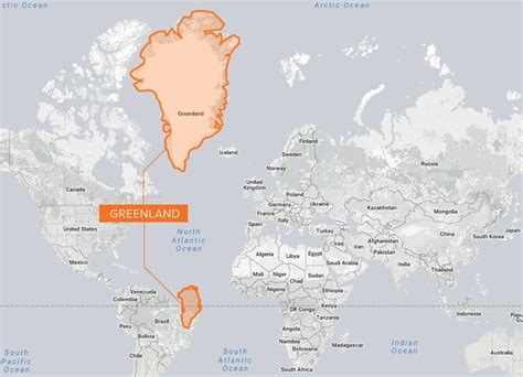 The Mercator projection distorts countries - Business Insider