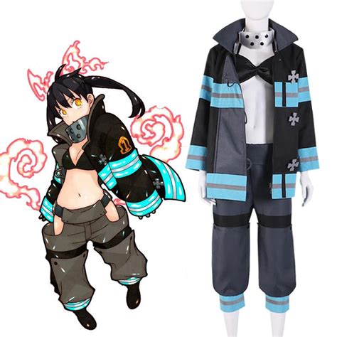 Fire Force Tamaki Kotatsu Cosplay Costume - CosplayFTW