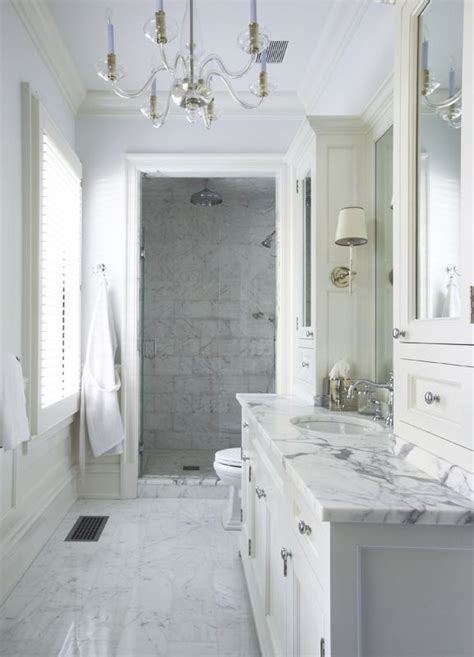 60+ Exquisite Grey Marble Tile Bathroom With Black Vanity Not To Be Missed