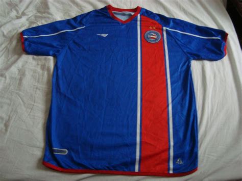 Esporte Clube Bahia Home football shirt 2003 - 2005.