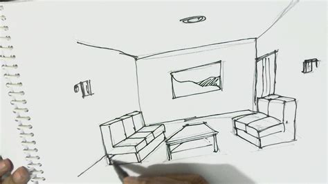 Easy Simple Interior Design Drawing Sketch Anastasia - The Art of Images