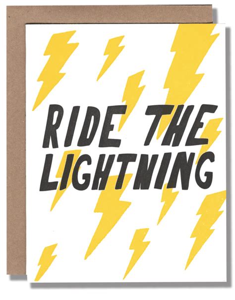 Ride the Lightning - powerandlightpress