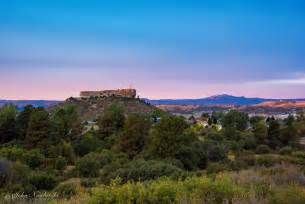 Castle Rock Colorado Photo Sunrise Illuminating the Rock 01 - Scenic ...