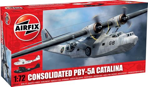 Hornby Airfix A05007 1:72 Scale Consolidated PBY-5A Catalina Military ...