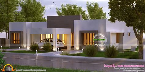 Elegant looking one floor home - Kerala Home Design and Floor Plans ...