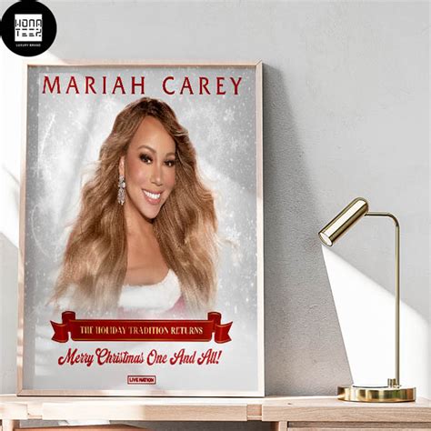 Mariah Carey Merry Christmas One And All The Holiday Tradition Returns ...