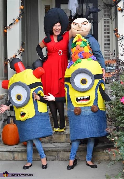 Gru and Minions Family Costume | Original DIY Costumes