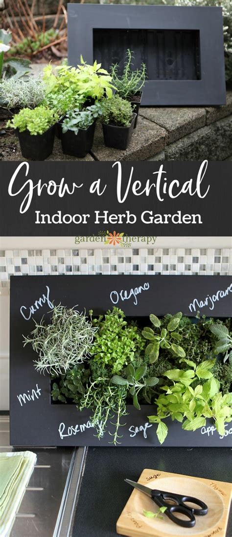 This Vertical Herb Planter Will Spice Up Your Kitchen - Garden Therapy