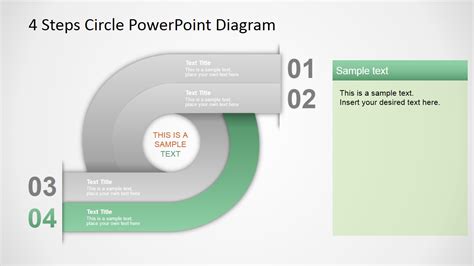 4 Steps Circle PowerPoint Diagram - SlideModel