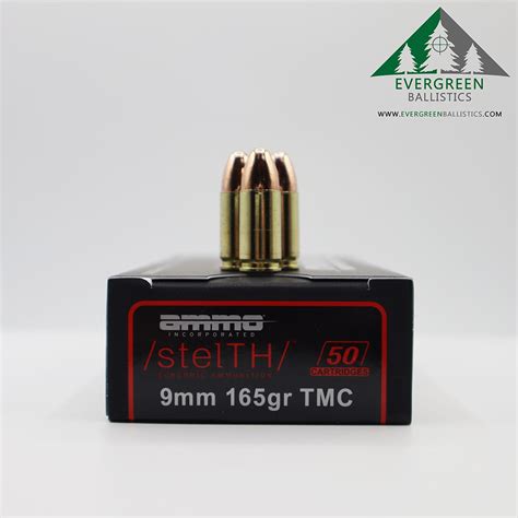 Ammo Inc 9mm 165 Gr Subsonic Ammo – Evergreen Ballistics