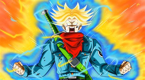 Trunks Super Saiyan Rage by FenixArt90110 on DeviantArt