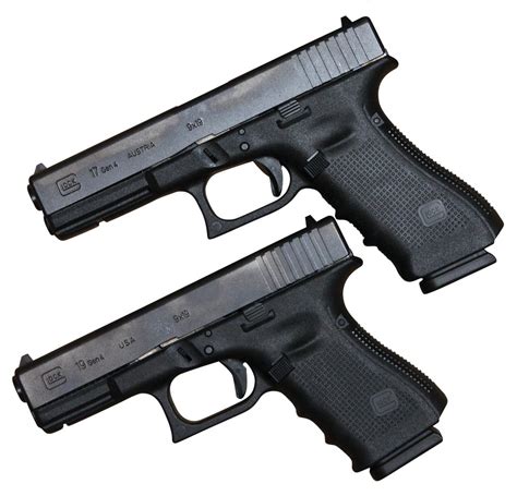 Glock 17 vs. Glock 19 Review