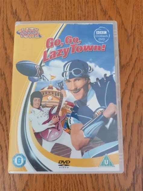 LAZY TOWN GO Go Lazy Town Dvd 5 Episodes Kids £13.29 - PicClick UK