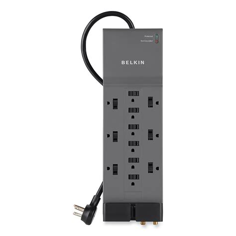 Belkin® Professional Series SurgeMaster Surge Protector, 12 AC Outlets ...