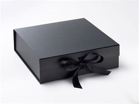 Wholesale Luxury Black Hamper or Keepsake Gift Boxes. Magnetic closure ...