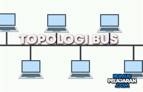 √ Pengertian Topologi Bus, Fungsi, Cara Kerja, Ciri, Contoh Gambar ...