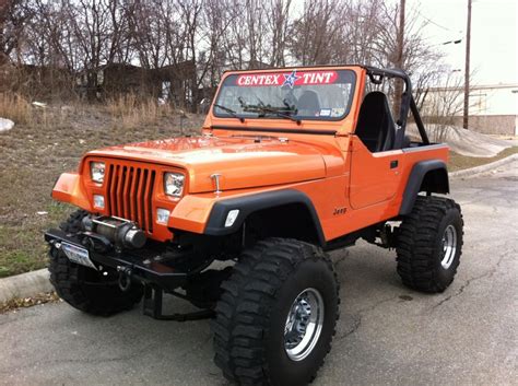 Custom built jeep wrangler