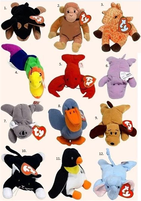 Stuffies, Plushies, Mcdonalds Beanie Babies, Ty Babies, Original Beanie ...