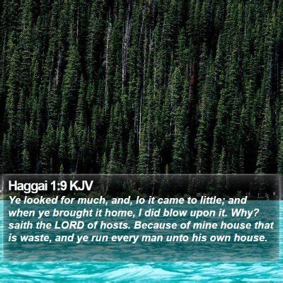 Haggai 1 Scripture Images - Haggai Chapter 1 KJV Bible Verse Pictures