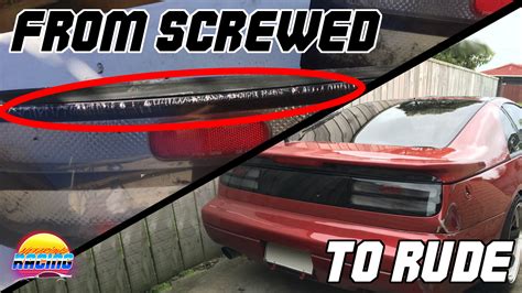 Custom 300ZX Tail Lights Part 2: Tinting - How I Ruined and Then ...