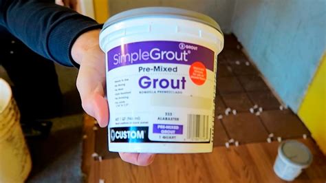 How To Grout Wall Tile With Premixed Grout