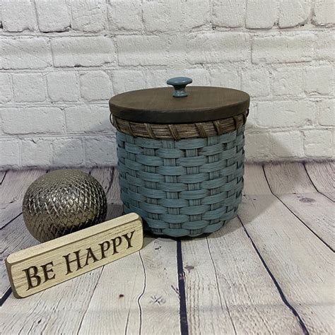 Toilet Paper Basket-basket With a Lid-painted Basket-storage Basket ...