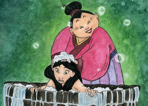 Mulan Bathtub Scene - Etsy