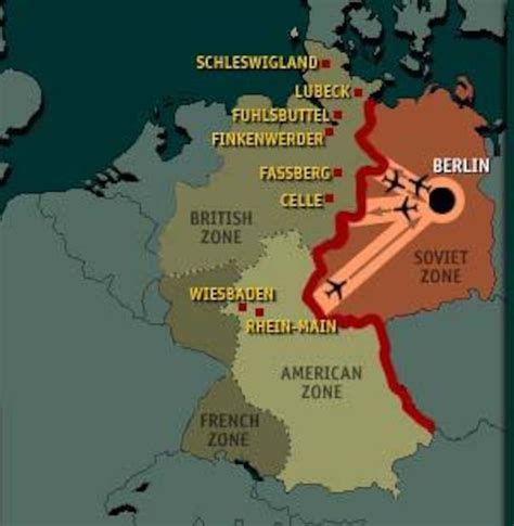 Map Of Germany During Cold War - Allina Madeline