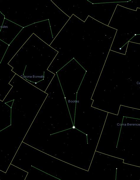 Boötes Constellation Facts, Stars, Map and Myth of The Bear Driver