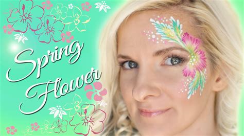 Flower Face Painting Easy | Best Flower Site