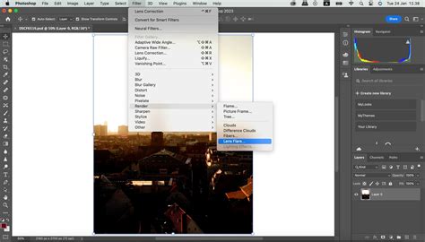 How to Add Lens Flare to a Photo Using Photoshop