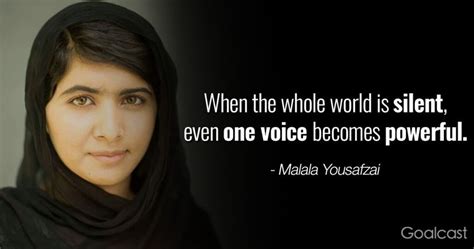 Top 12 Most Inspiring Malala Yousafzai Quotes - Goalcast