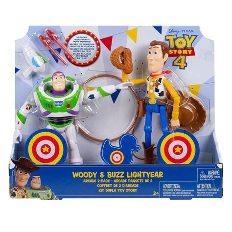 Toy Story Woody & Buzz Lightyear Arcade 2-Pack - Maya Toys