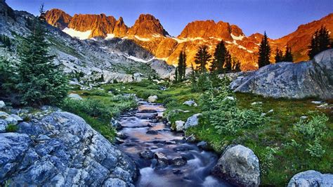 mountains, Landscapes, Nature, California, Streams, Land Wallpapers HD ...