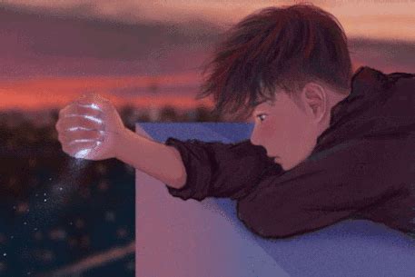 Anime Boy Crying Gif